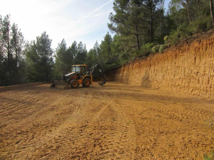 Décaissement Plate Forme à  Aubagne